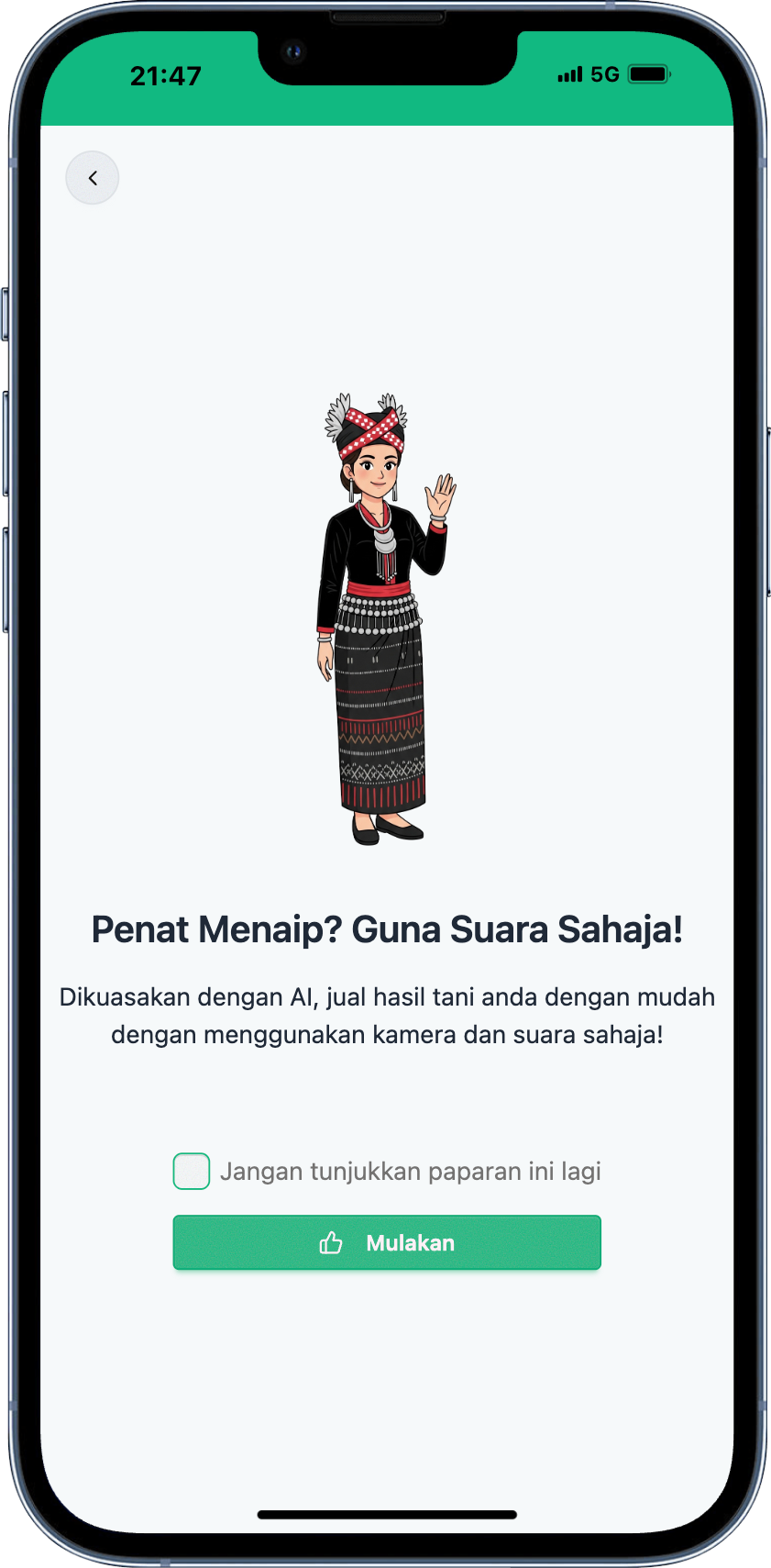 TaniTokou Voice-to-Sayur Page 1